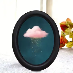 Dreamy Cloud Gold Rain Decoration, Creative Living Room Home Decor, Artistic Wall Decor for Study Room, Unique Interior Design, Artistic Graphic Prints