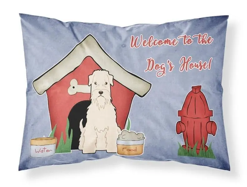 Carolines Treasures Dog House Collection Soft Coated Wheaten Terrier Breathable Standard Pillowcase, Machine Washable Fabric, 20.5x0.25x30 in (BB2815PILLOWCASE), Machine Wash