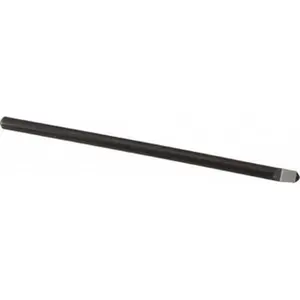 Noga D77 Internal Scraper Bi-Directional High Speed Steel Deburring Scraper Blade Triangular Blade Cross Section, Use on Cross Hole Surfaces BD7701