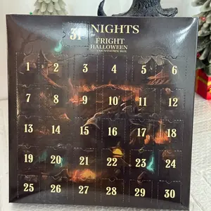 New Halloween 31 Nights of Fright Countdown Blind Box and Figurine Gift Sealed Hobby Box