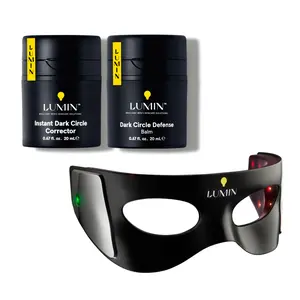 LUMIN Total Eye Revive Trio - With Luminator LED Eye Mask To Combat Dark Circles