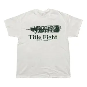Title Fight Band Since 2003 T-Shirt Cotton Collar