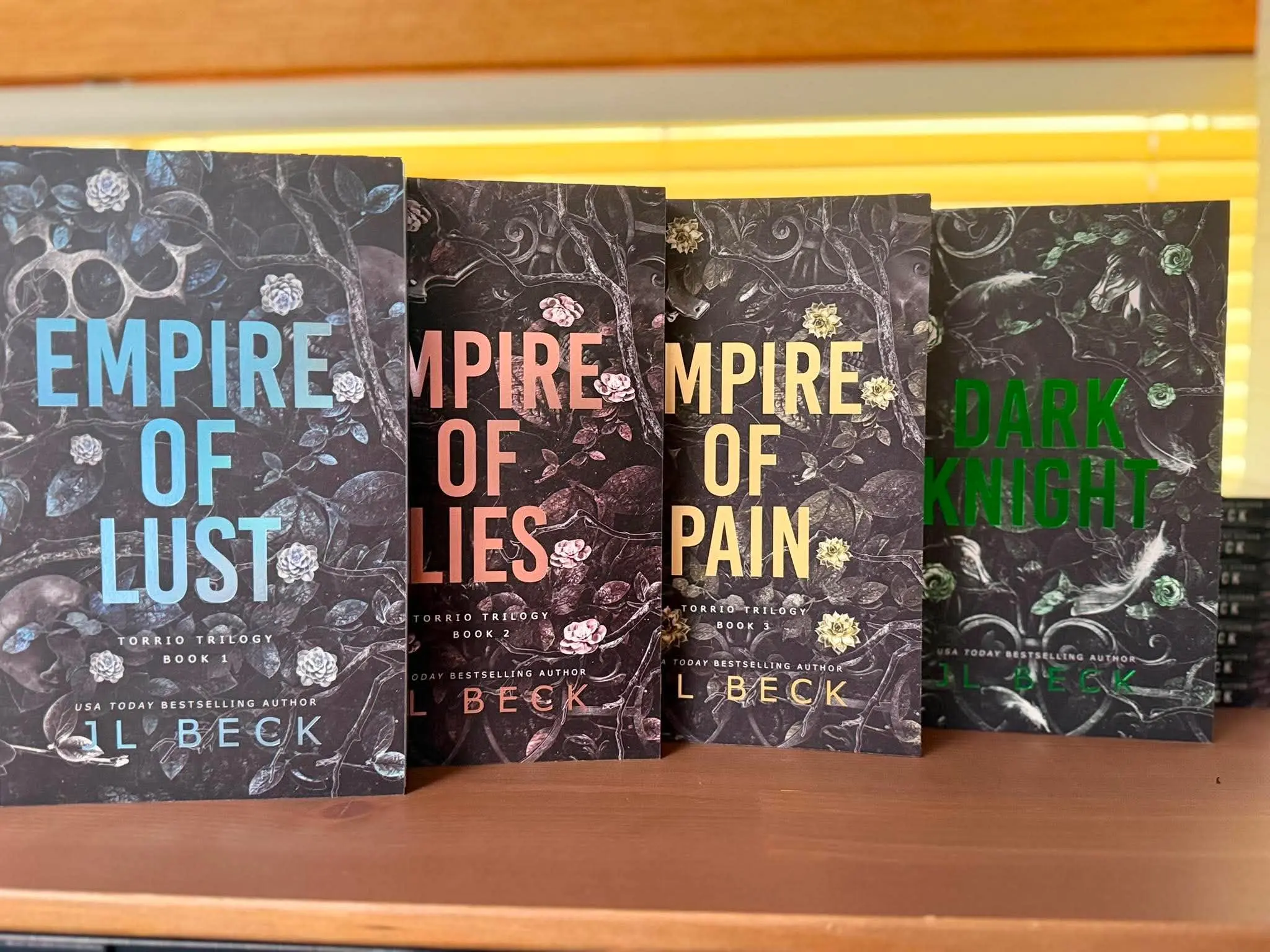 Torrio Series by JL Beck Special Edition Paperback Bundle, Featuring Foil and Gilded Edges