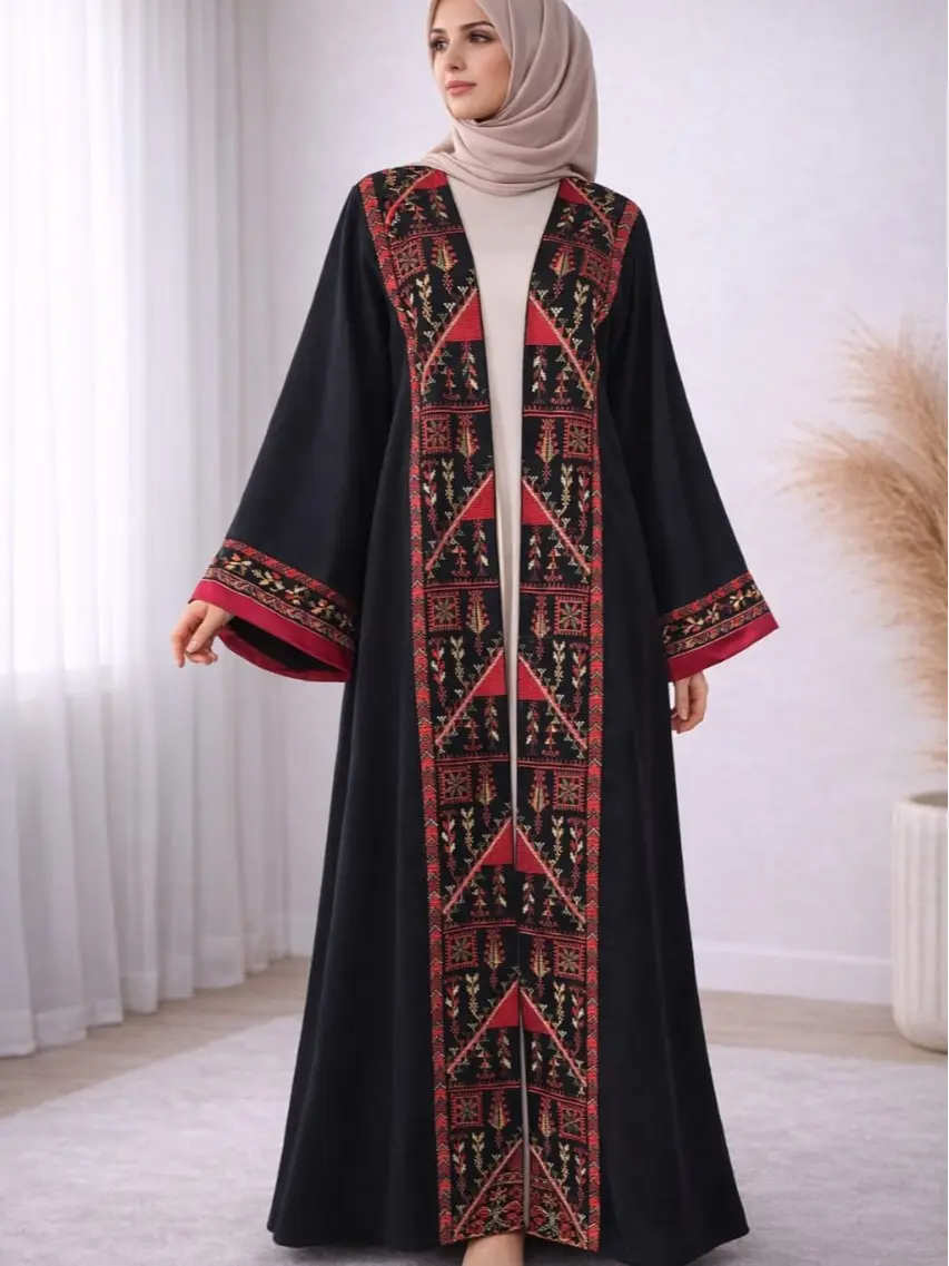 عباية جوخ فاخرة  abaya felt fabric