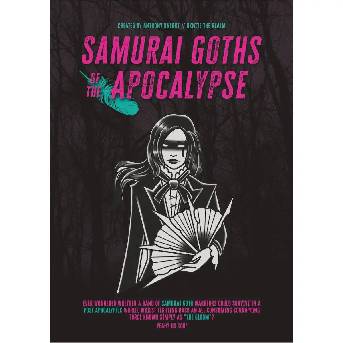 "Samurai Goths of the Apocalypse Dark Fantasy Fiction Book Series - The Gloom Evil-Themed Literature with Character Sheet for Gaming Adventure Enthusiasts"