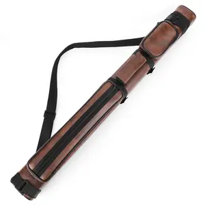 Square Four-Hole Pool Cue Case with Pockets Billiard Cue Storage Box Billiard Pool Cue Case Billiard Stick Carrying Case for Carrying Cue Sticks