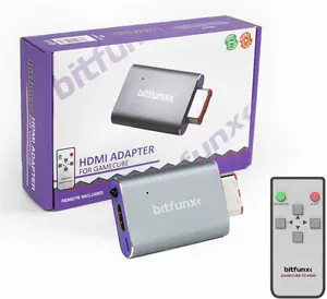 Adapter | Supports 2X Line Doubler, Firmware Upgrade, Scanline Profile | Plug & Play Console Video Game Adapter | Includes IR Remote | No Lag | Compact Design | Smooth Gaming Experience