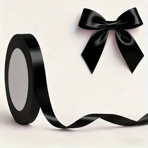 Luxurious Handmade Satin Ribbon, Perfect for Gift Wrapping, Wedding Decor, Halloween Bow Making, Party Styling, Crafts, Bridal Shower Decoration