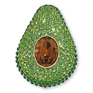 Heidi Daus Holy Guacamole Crystal Pin