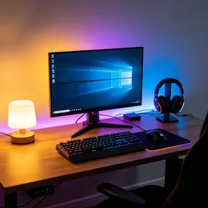 5m/10m RGB Atmosphere Light Strip, 12 LED Mini Bluetooth-compatible, 24-Key Remote Control, Indoor Home Decor, Non-Waterproof, Ideal for Gaming Room & Festivals