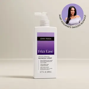 Mary Holland's John Frieda Smooth Operator Blowout Spray, Anti-Humidity, Hair Gloss, Heat Protection Spray for Hair, 6.77 Fl Oz Mary Holland's John Frieda Smooth Operator Blowout Spray, Anti-Humidity, Hair Gloss, Heat Protection Spray for Hair, 6.77 Fl Oz