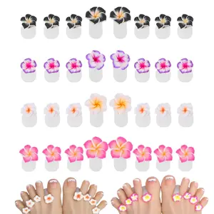 32PCS Silicone Toe Separators - Soft, Flexible, and Unscented Pedicure Toe Spacers for Nail Art, Home Manicure Tools, and Foot Care - Easy to Clean and Reusable Foot Stretchers for Comfortable Toe Alignment 4 styles (8PC of each style)  Cutics Polish