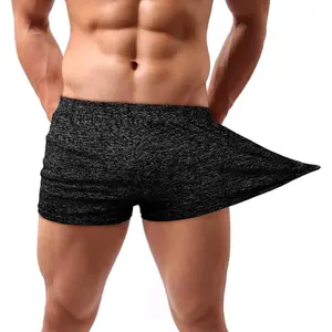 Men's Bodybuilding Shorts 3 Inch Inseam Workout Training Muscle Short Shorts Stretch Quick Dry Casual Brief