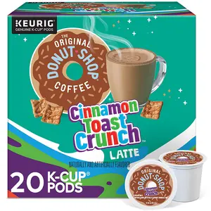 The Original Donut Shop Cinnamon Toast Crunch Latte K-Cup Box - High Box Count The Original Donut Shop Cinnamon Toast Crunch Latte K-Cup Box - High Box Count