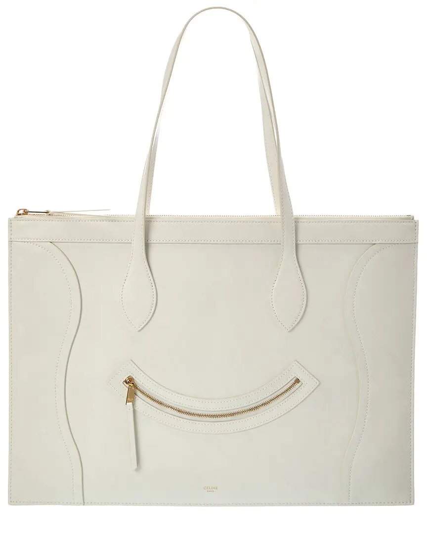 CELINE Leather Tote