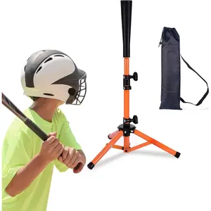 Baseball Softball Tee for  Toddles Youth Batting Hitting Tee T Ball Set Stand for Baseball Trainer Easy Adjustable Height 20.5''-29.5''Portable w/Carry Bag for Indoor Outdoor