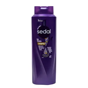Sedal Liso Perfecto Shampoo 620 mL with Macadamia Oil Vitamin C & Silk Protein for Smooth Strong and Shiny Hair