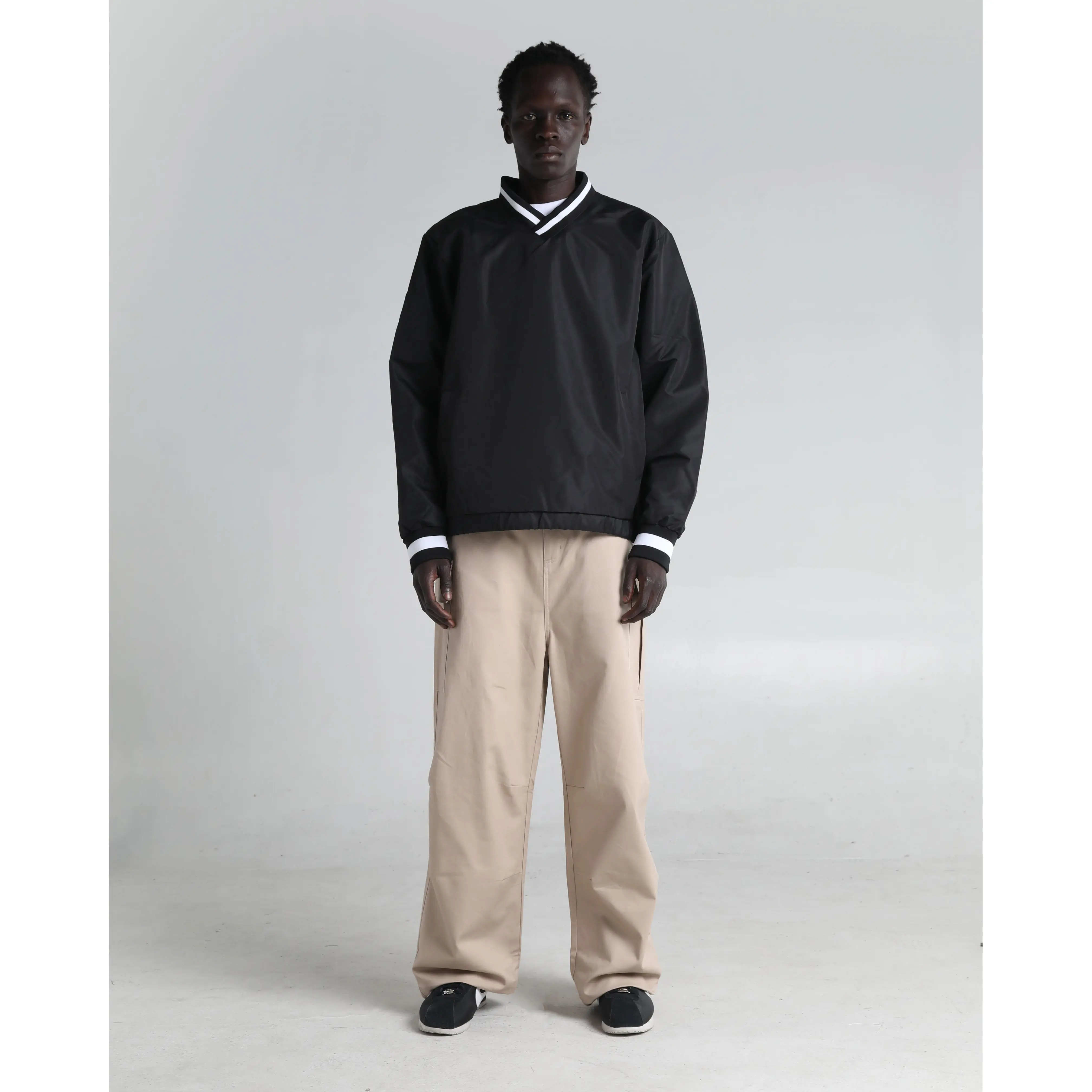V-Neck Windbreaker