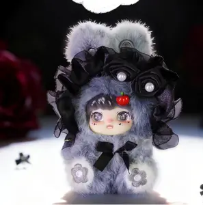 Lokiki Morrow Floral Series Plush Blind Box Collectible Figure, 6+2 Hidden Pieces, Gentle Soft Companion, Random Surprise Set, Sealed Hobby Box