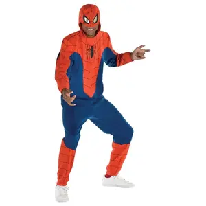 Men's Spider-Man Onesie Costume