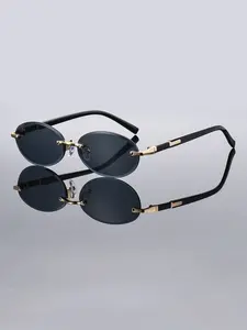 Unisex Frameless Trendy Fashion Glasses, Perfect for Parties and Gifts, Ideal Choice for Style Lovers, Men and Women, Trending Glasses, Trendy Shades