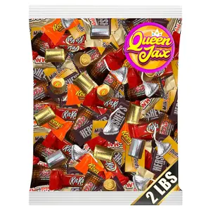 Assorted Chocolate Candy Variety Pack Bulk - 2 Lb Bulk Candy Chocolate Mix - Chocolate Candy Bulk - Chocolate - Bulk Candy Individually Wrapped Chocolate Candy Bars - Christmas Candy Bulk