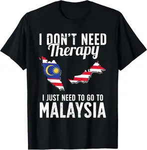 100%cotton Malaysian Flag I Malaysia Flag I Vacation Gift I Malaysia T-Shirt