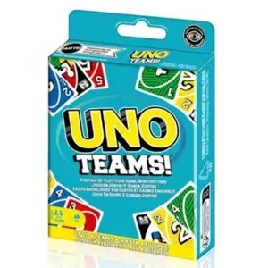 Uno Teams Card Game Box, Stress Relief Uno Entertainment Cards, Casual Intelligence Board Game, Fun Family Party Activity