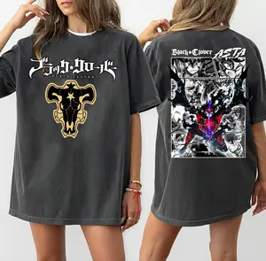 Asta Black Clover Anime art Character T-Shirt