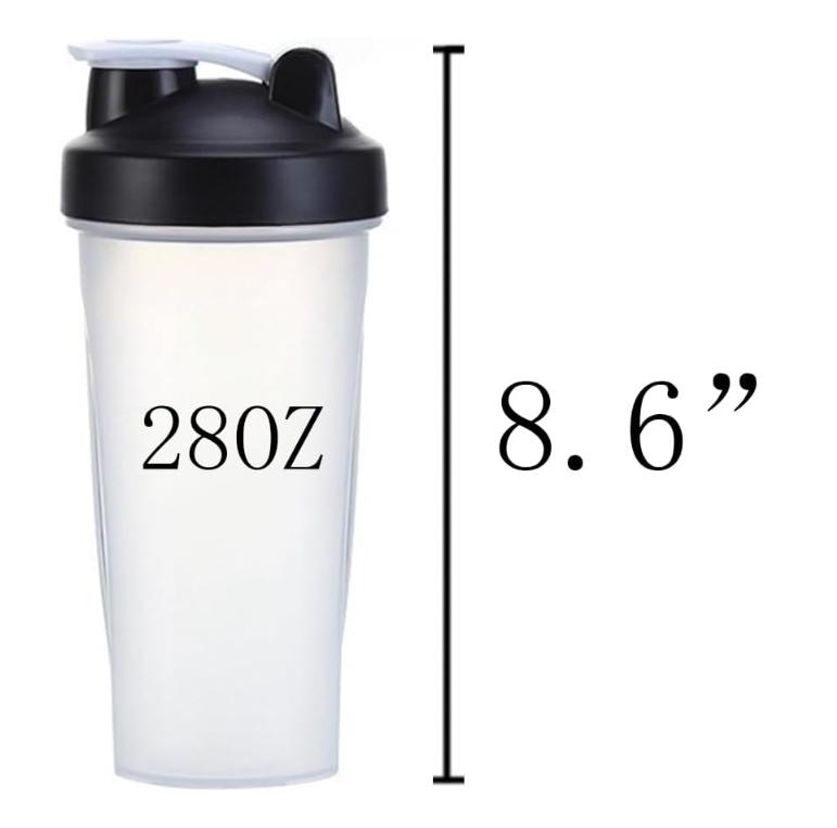 otylzto 2 Pack 28 oz Shaker Bottles for Protein Mixes, Protein Shaker Bottle with Stainless Steel Whisk Ball, Shaker Cup, Protein Bottle, Protein Shake Bottles