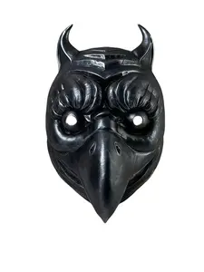 Halloween Venice Carnival Cos Costume Handmade Resin Craft Mask, Unique Party Accessory, DIY Halloween Decorations, Festive Cosplay Gear