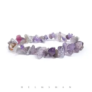 [Direct Buy] 1 Count Amethyst chip bracelet