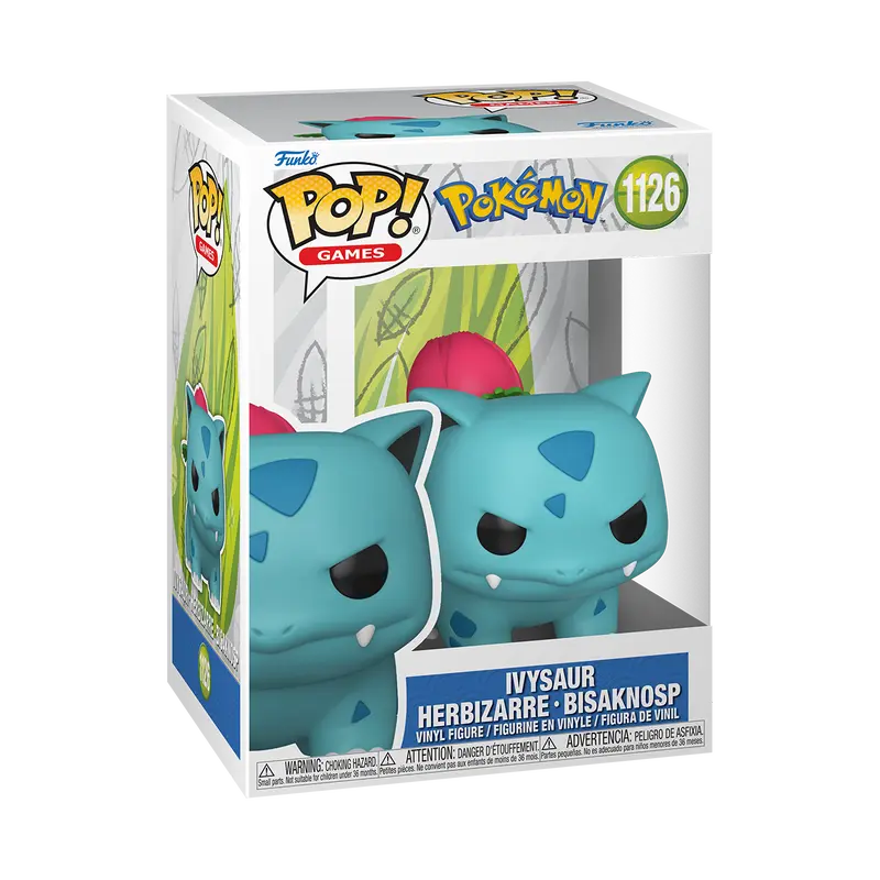 Funko Pop Pokemon #1126 - Ivysaur Vinyl Figure