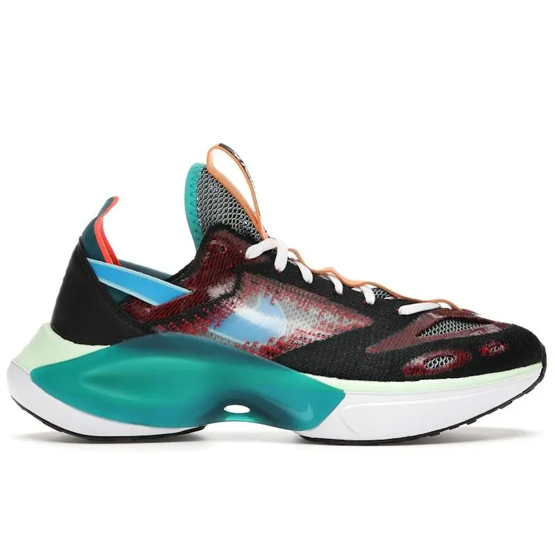 Nike Men's Dmnsix N110 Flyknit Black Blue Hero University Red, from StockX