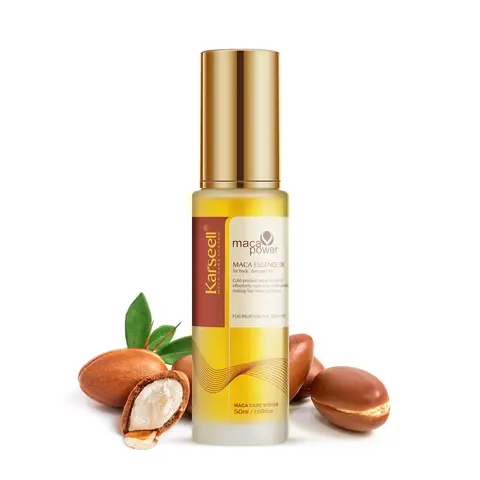 Karseell Moroccan Argan Oil for Hair Healing Cold Pressed Weightless Argan Oil Hair Serum for Dry Damaged Hair 50ml Haircare Repair Scent