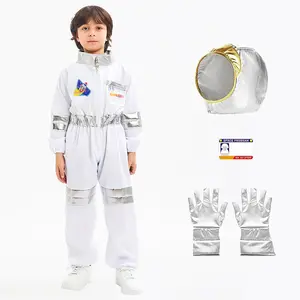 Children's Spacesuit Halloween Cosplay Costume Astronaut Gloves Festival Party Performance Costume
