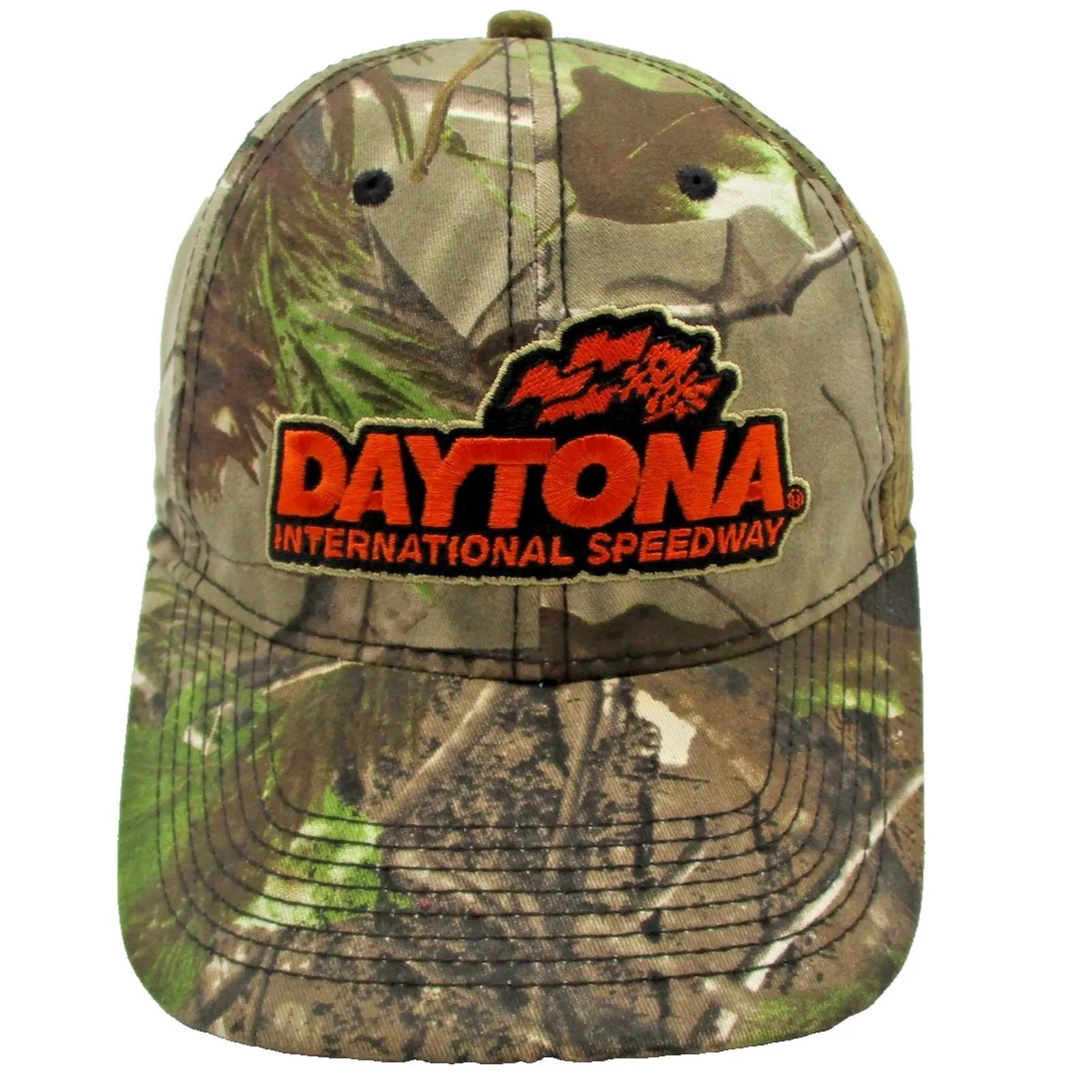 Daytona International Speedway Hat Cap Strap Back One Size Camo Nascar Mens