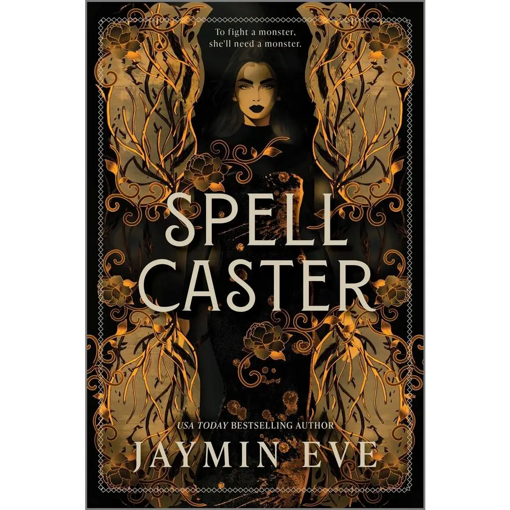 USED Novel - Spellcaster: A Slowburn Enemies-to-Lovers Magical Dark Academia Spicy Romantasy Literature Book by Jaymin Eve (336pp Paperback, English Romance Novels, Fantasy)