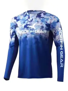 Koofin Gear High Performance Fishing Shirt, Long Sleeve Quick Dry Fishing Gear, Lightweight Breathable Men's Fishing Clothing, Premium Outdoor Apparel, Outdoor Wear
