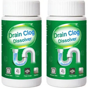 2 count Pipe Dredge, Bubble Bombs Drain Cleaner,  Sink and Drain Cleaner, Portable  Cleaning Tool, Super Clog Remover,  Agent for Kitchen Toilet Pipe Dredging