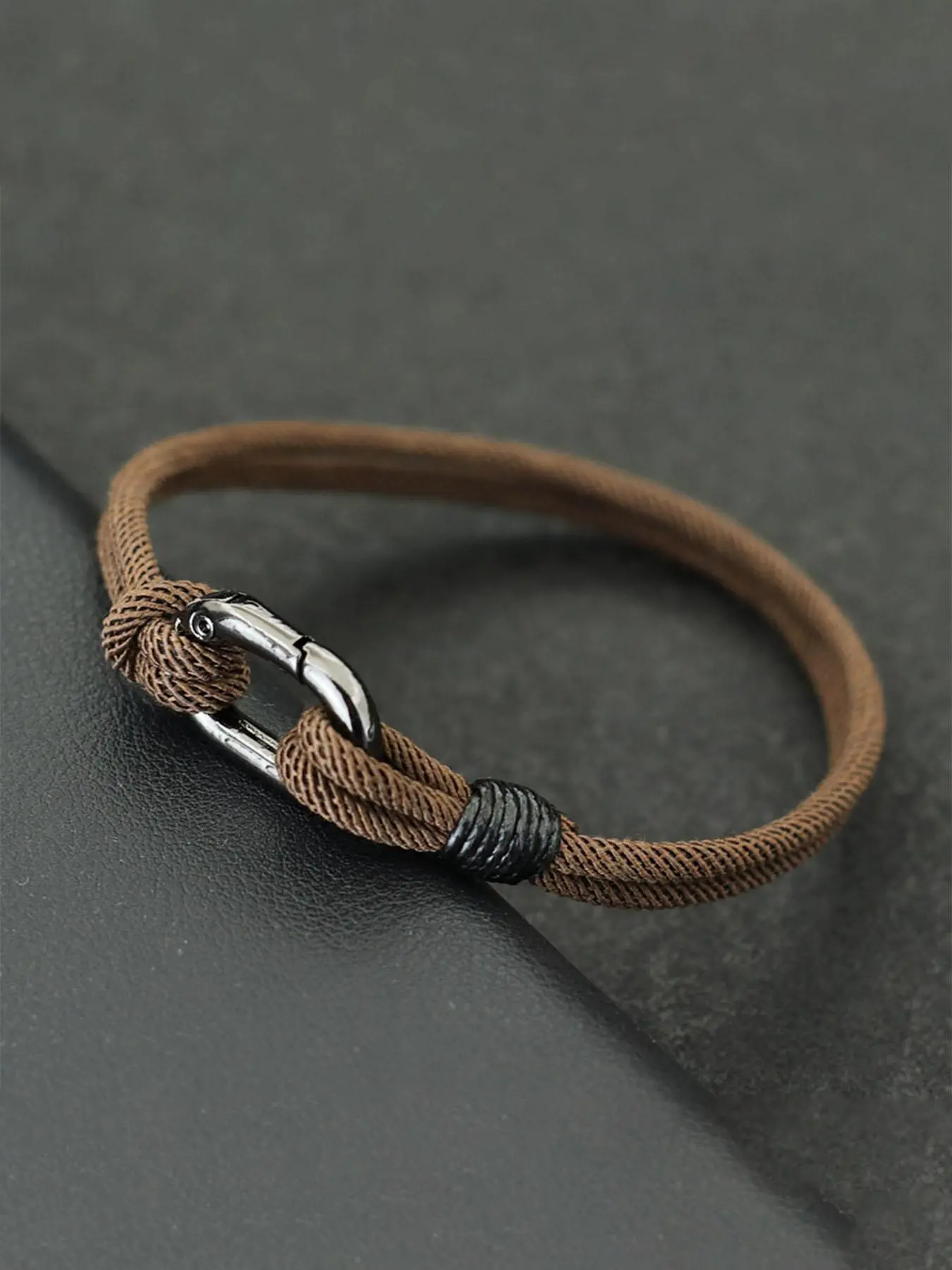 Men's Minimalist Plain Color High Quality Bracelet, Fashionable Jewelry for Parties and Daily Wear, Trendy All-match & Exquisite Jewelry for Birthday Gift