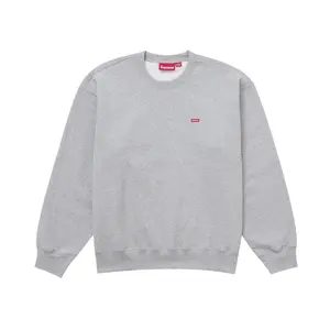 Supreme Men's Small Box Crewneck (FW24) Ash Grey, from StockX