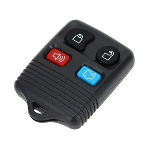 Key Shell Case Keyless Entry Remote Key Fob Replacement Case for Ford F-150 F-250 F-350 1998-2008 4 Buttons CWTWB1U345