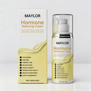 Maylor Hormone Balancing Cream Bioidentical Micronized for Women Supports Menopause Menstrual Comfort Gentle Daily Skin Care Moisturizer