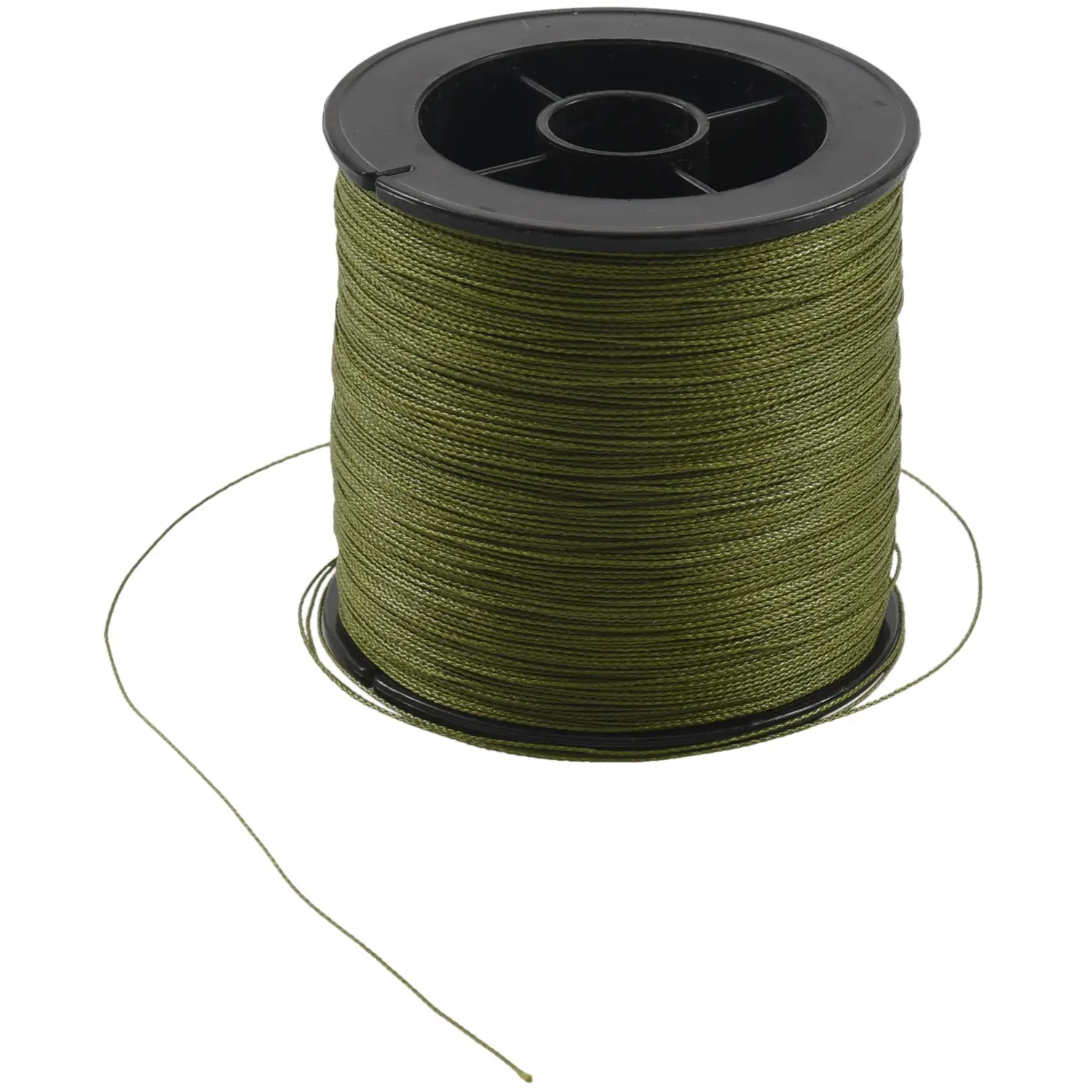 Commercial 4-Strand Green PE Material Fishing Line - 500M Length, 30lb Strength, 0.26mm Diameter, Lightweight, Durable, Near 0 Absorption, Water-Resistant, Ultra-Precise, Close To Zero Absorption