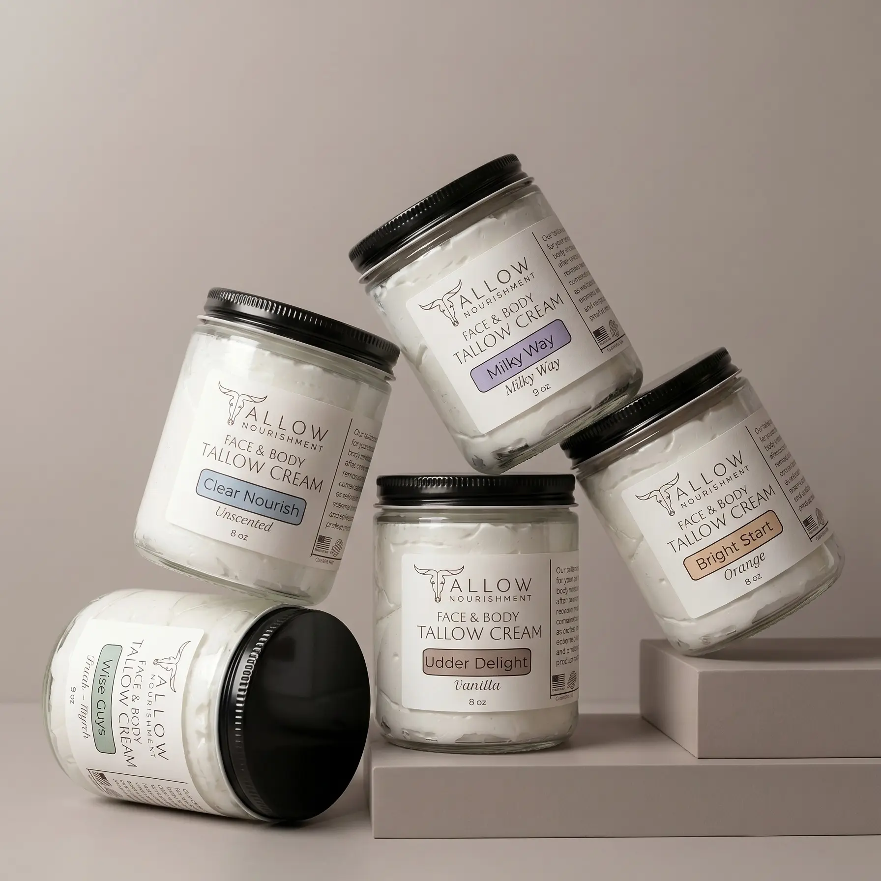 Face & Body Tallow Cream for All Skin Types Face & Body Tallow Cream for All Skin Types