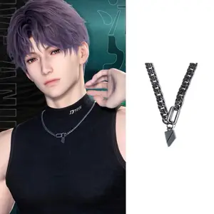 Love and Deepspace Rafayel Sport Necklace – Alloy Pendant for Stylish Fans