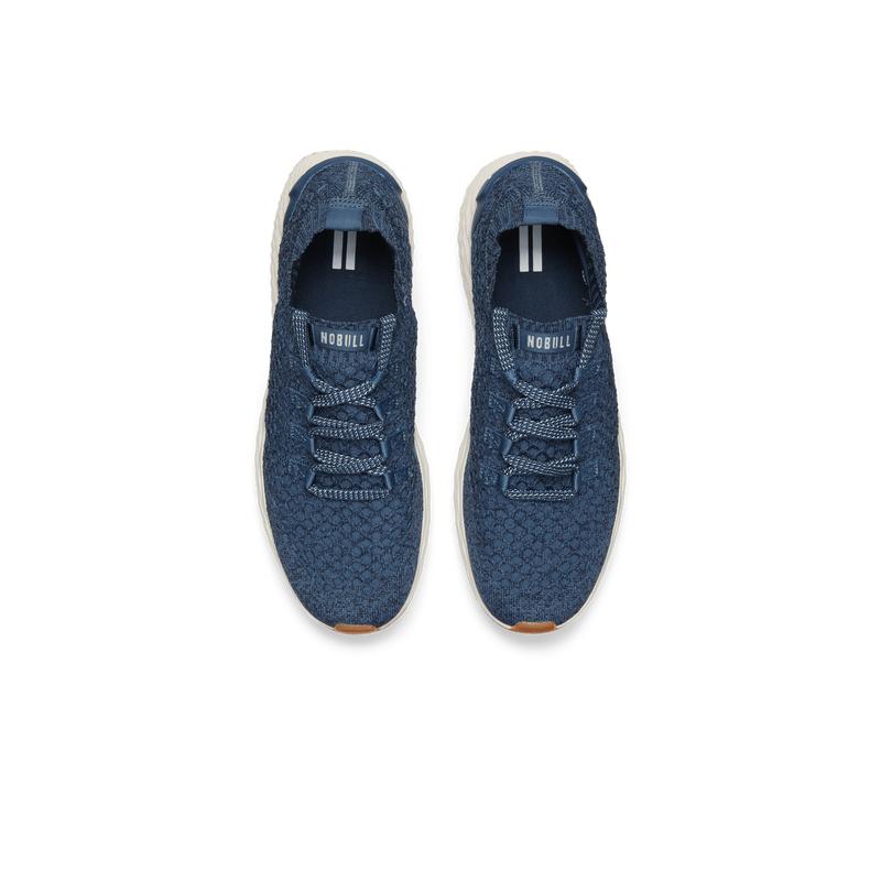 NOBULL Men's Allday Knit Shoe in Shadow Navy - Everyday Walking Sneaker, Comfortable Slip-On Shoe, Casual Trainer