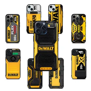 Dewalt Collection Tough Phone Case for iPhone 15 14 13 12 11 Pro Plus Pro Max X XS XR