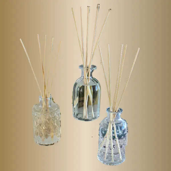 Sea + Sand Diffuser, Set of 3 Amber Fig Speakeasy Floral Bamboo